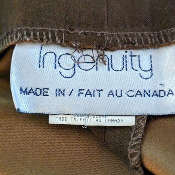 Ingenuity Vintage Faux Suede Brown Maxi Skirt - Picture 6 of 7